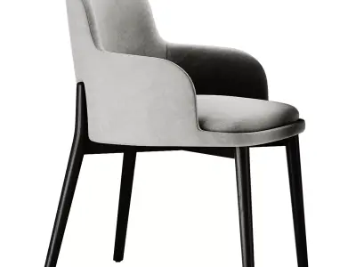 Phantom Hands Table and Tirolo Celine Chair 3D model