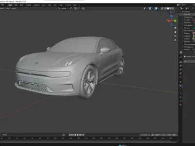free zeeker001 low poly Free 3D model