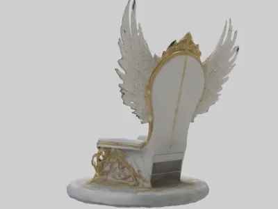 Heavenlythrone Model Low-poly 3D model