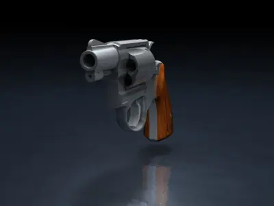 Revolver model 3D model