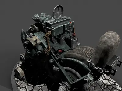 robo dog Free low-poly 3D model