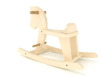 rocking horse03 3D model