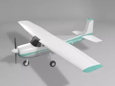 Cessna 175 Skylark Aircraft 3D model