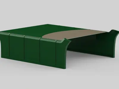 D Truck Sideskirts 3D model