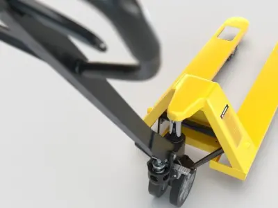 Pallet Truck  Lift Truck animation ready   3D model