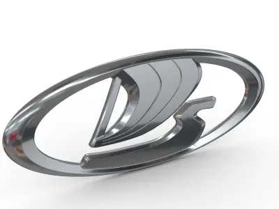 Vaz Logo 3D model by 3dlogoman
