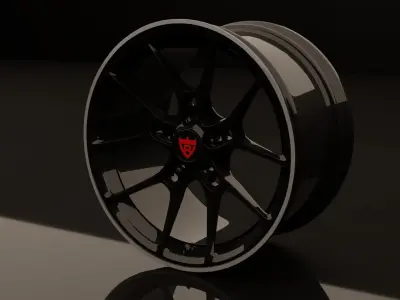Forged wheels series rv-mc137-362094 3D model