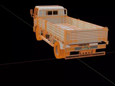 Chevrolet NQR Pickup Truck 3D model