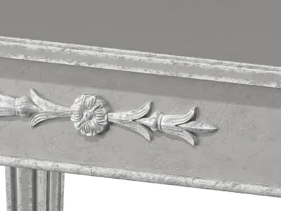 eloquence zinnia side coffee table 3D model