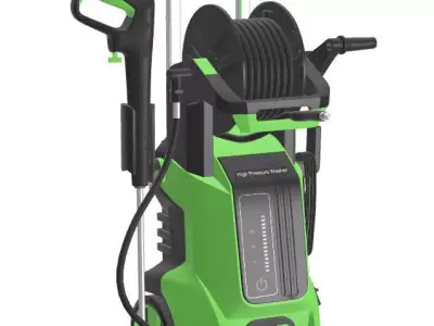 Compact Water Pressure Washer 3D model