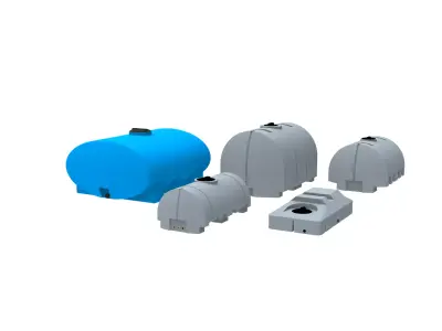 Fluid Cartage Tank Set 1-35 scale 3D print model
