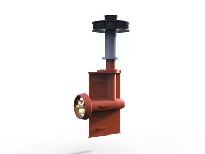 Aktivrudder for Shipmodel Modelships Boats 3D print model