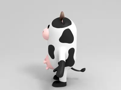 Cow Character 3D model