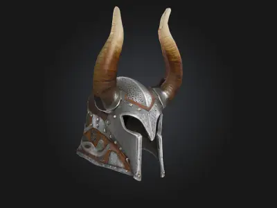 Viking Helm of Valor  Honor-Bound Fury of the North 3D model