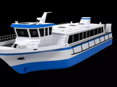 Water Taxi 3D model
