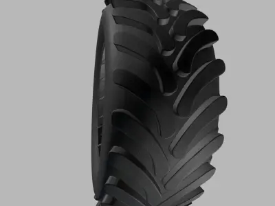 offroad tractor tire or Tyre  3D model