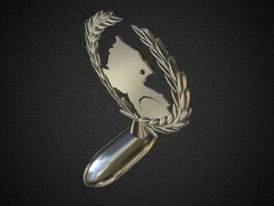 Holden Logo 3D model by 3dlogoman