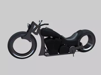 Hubless Bike Free 3D model