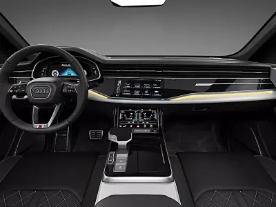 2024 Audi Q8 3D model
