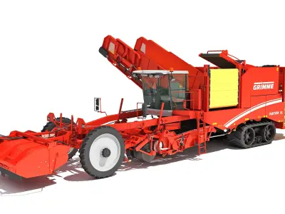 Grimme Potato Harvester 3D model