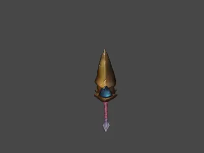 Zeloeman Sword A 25 Low-poly 3D model