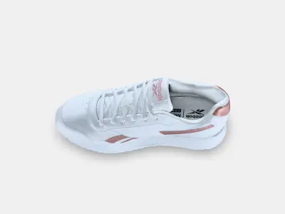 REEBOK GLIDE RIPPLE DOUBLE WHITE PINK 3D model
