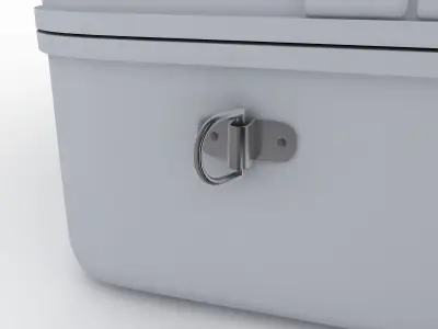 MoneyCase open briefcase 3D model