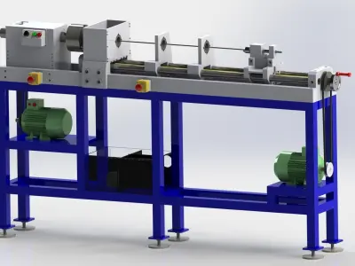 Palacita Deep Hole Drilling Machine Part Free 3D model