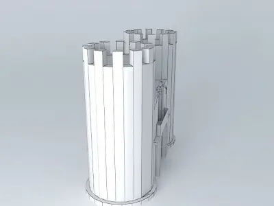 Puerta de Palmas Badajoz Free 3D model