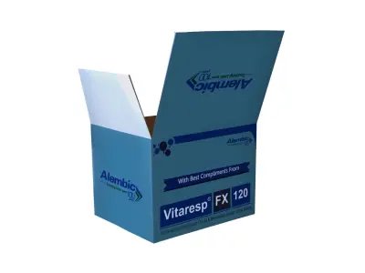 Box Cardboard Low-poly 3D model