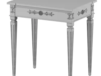 eloquence zinnia side coffee table 3D model