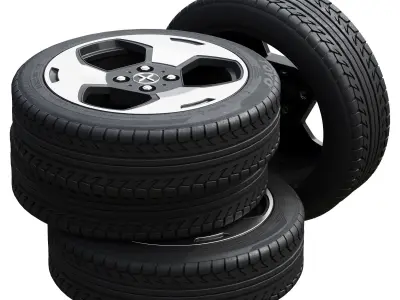 XEV wheels 3D model
