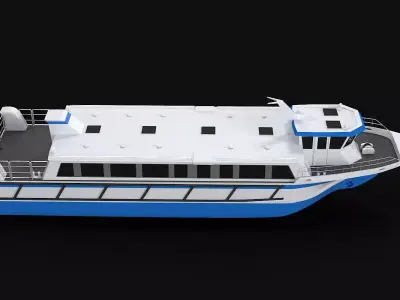 Water Taxi 3D model