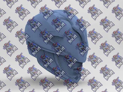 Power Ranger Black Gray Zack Helmet for 3d print 3D model