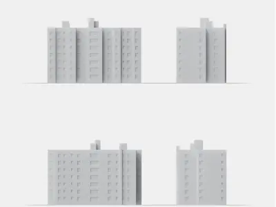 Free 3D Print miniature building RB-US-NY-040 Free 3D print model purchase