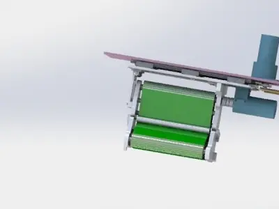 Vibration polishing module 3D model