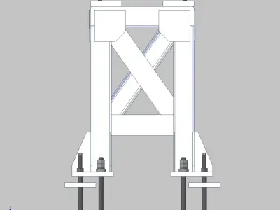26369-ROBOT BASE KAWASAKI BX100S-900 3D model