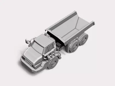 Articulated Haul Truck RoZ 3D print model