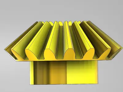 Bevel Gear 3D print model purchase