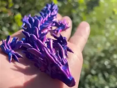 Articulated Dragon 3D print model