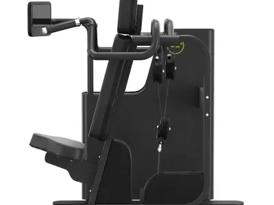 Biostrength Shoulder Press 3D model