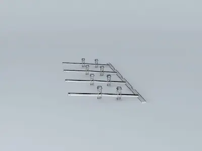 Wuhan Port Wharf 3D model