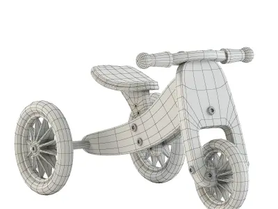 Childrens Balance Bike 3D model