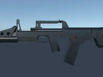 I-91 Bullpup 3D model
