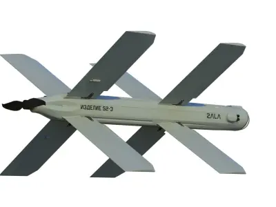 Lancet drone 3D model