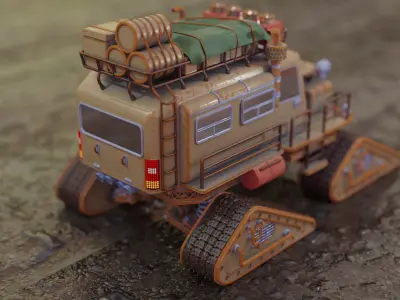 Travell car 3D model
