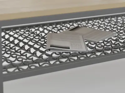 Coffee Table Set 05 3D model