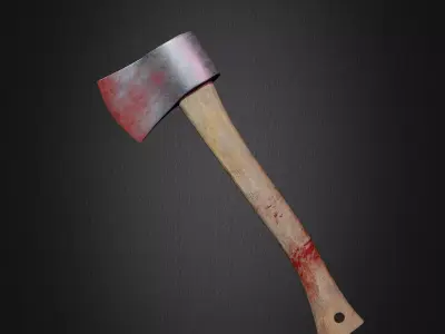 ax model axe Low-poly 3D model
