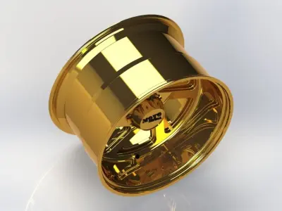 Cast rim MOTO METAL - MO400 3D model