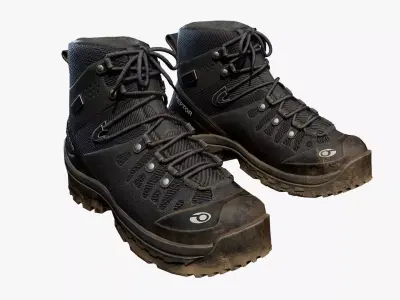 Tactical Boots Low-poly 3D model shop